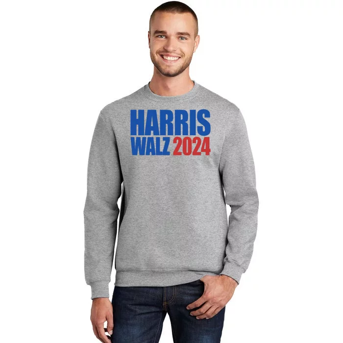 Harris Walz 2024 Election Political Tall Sweatshirt