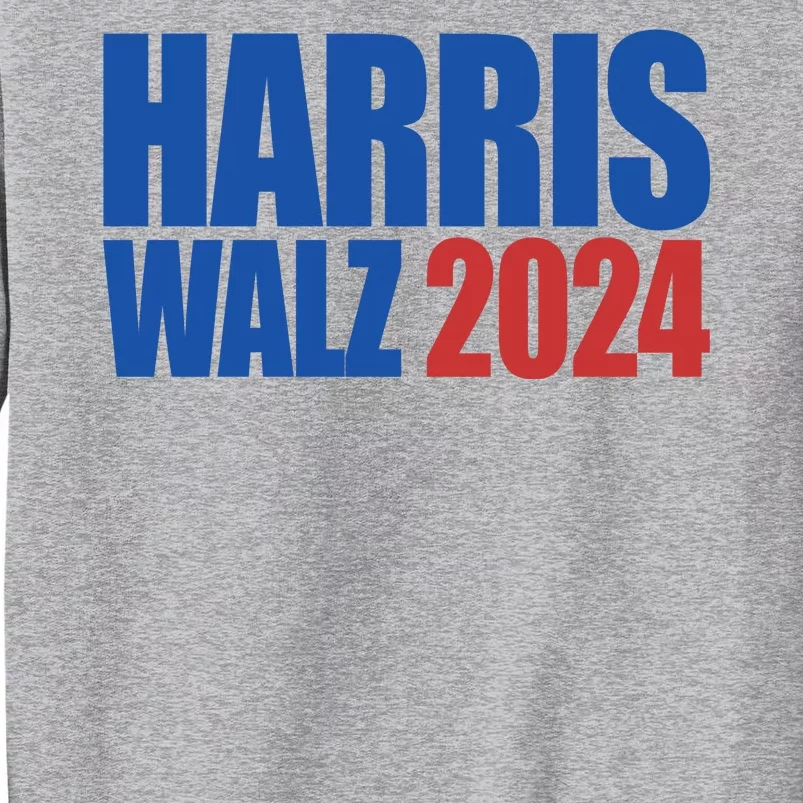 Harris Walz 2024 Election Political Tall Sweatshirt