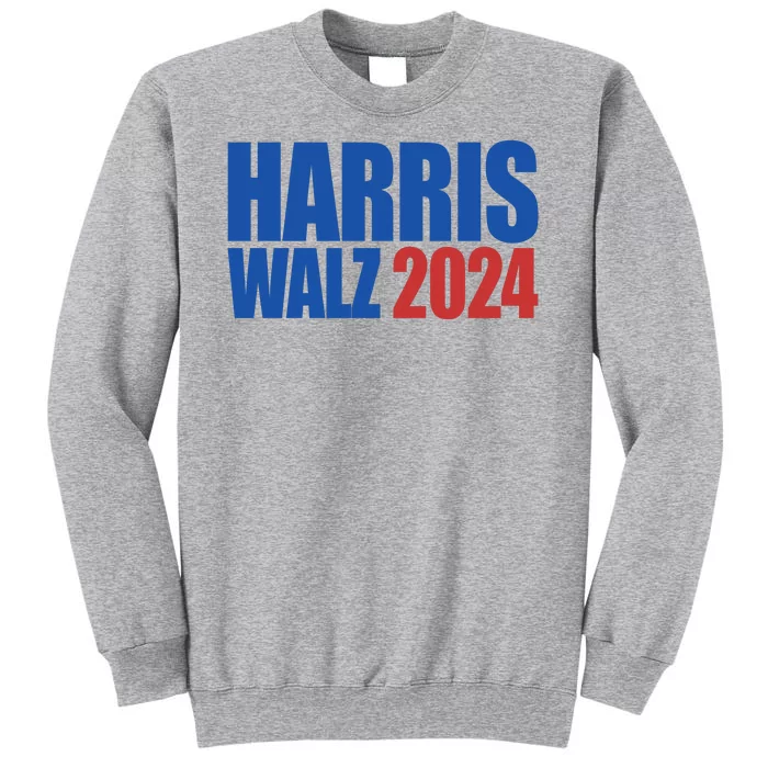 Harris Walz 2024 Election Political Tall Sweatshirt