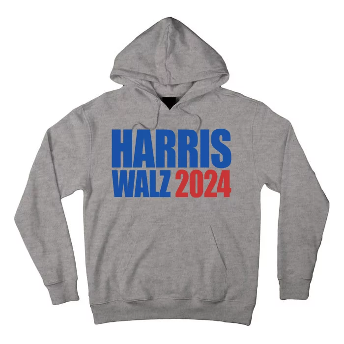 Harris Walz 2024 Election Political Tall Hoodie