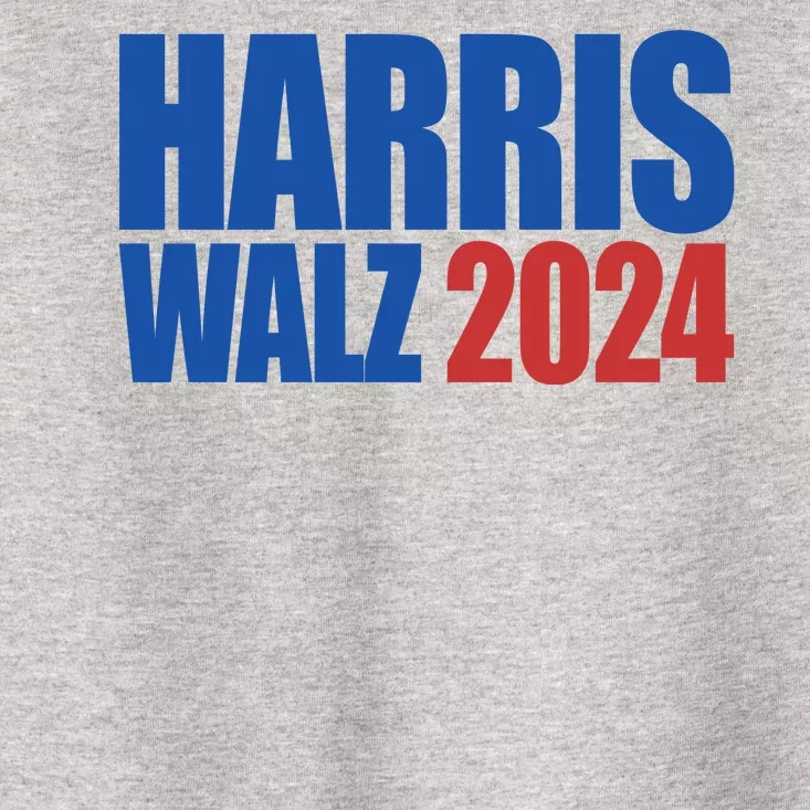 Harris Walz 2024 Election Political Toddler T-Shirt