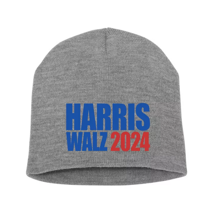 Harris Walz 2024 Election Political Short Acrylic Beanie