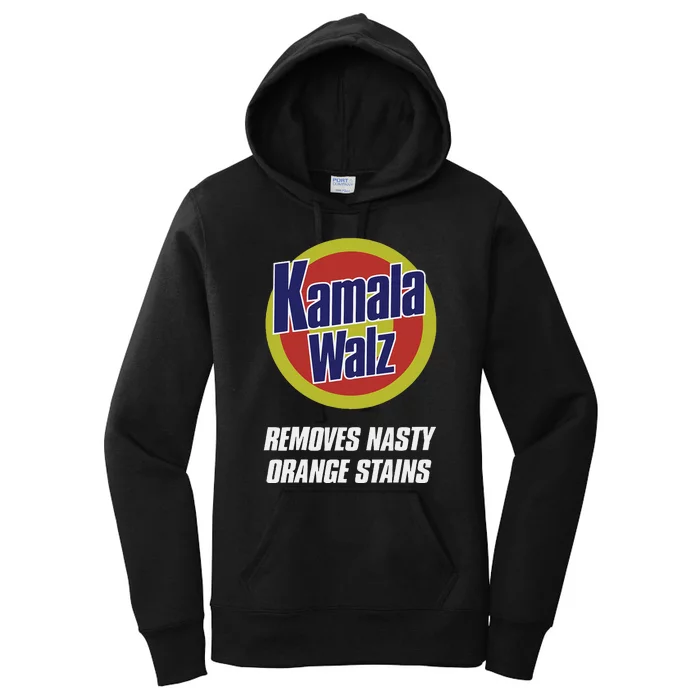 Harris Walz 2024 Removes Nasty Orange Stains Women's Pullover Hoodie