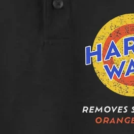 Harris Walz 2024 Waltz Removes Stubborn Orange Stains Funny Dry Zone Grid Performance Polo