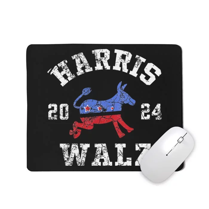 Harris Walz 2024 Election Kamala Harris Tim Waltz 2024 Mousepad