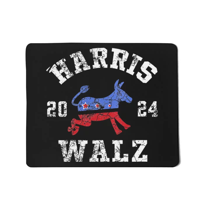 Harris Walz 2024 Election Kamala Harris Tim Waltz 2024 Mousepad