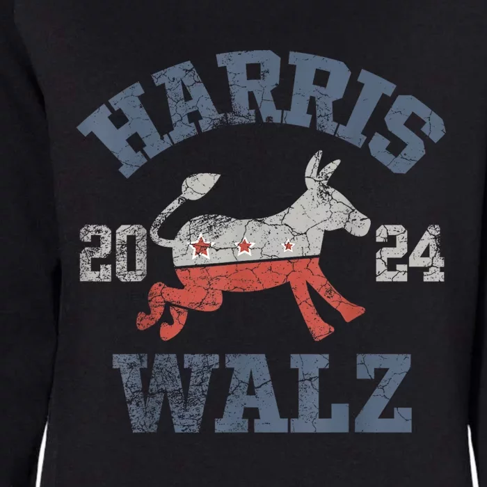 Harris Waltz 2024 Election Kamala Harris Tim Waltz 2024 Womens California Wash Sweatshirt