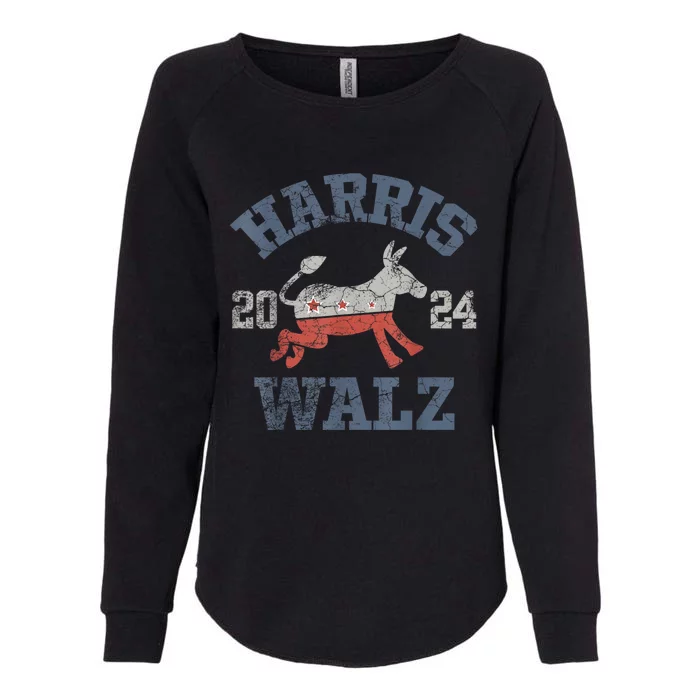 Harris Waltz 2024 Election Kamala Harris Tim Waltz 2024 Womens California Wash Sweatshirt