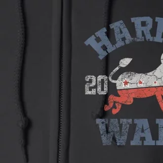 Harris Waltz 2024 Election Kamala Harris Tim Waltz 2024 Full Zip Hoodie