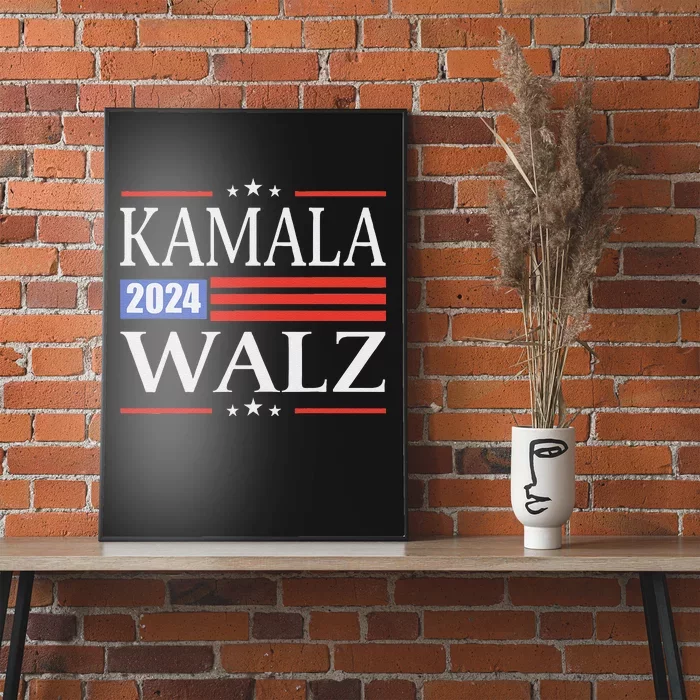 Harris Waltz 2024  Kamala Harris Tim Waltz 2024 Poster