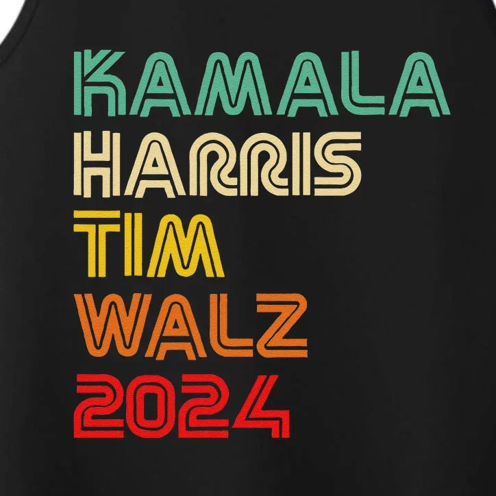 Harris Waltz 2024 47 48 President Of Us Kamala Tim Vp Performance Tank