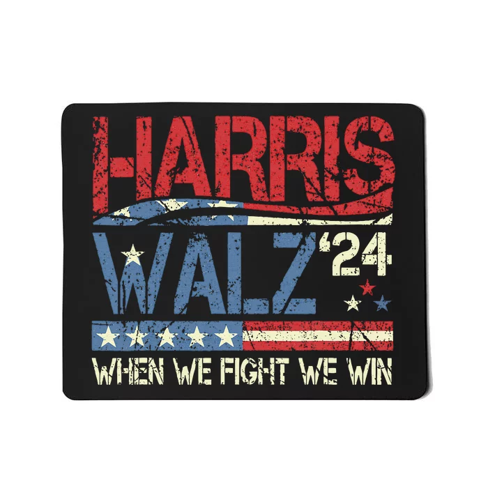 Harris Waltz 2024 Election Kamala Harris Tim Walz 2024 Mousepad