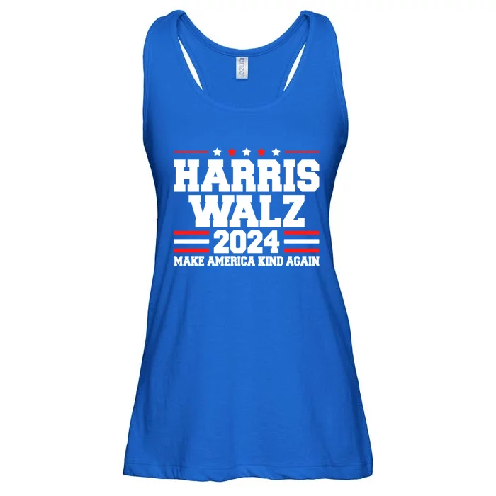 Harris Walz 2024 Make America Kind Again Harris Waltz Gift Ladies Essential Flowy Tank