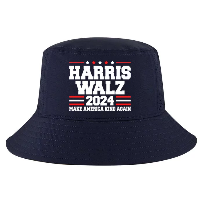 Harris Walz 2024 Make America Kind Again Harris Waltz Gift Cool Comfort Performance Bucket Hat