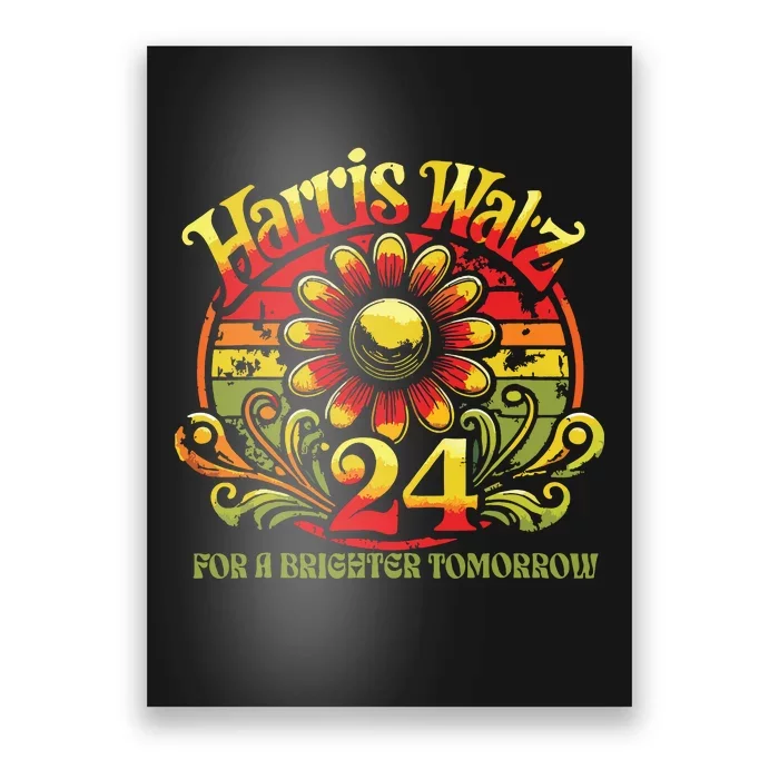 Harris Waltz 2024 Election Kamala Harris Tim Waltz 2024 Poster