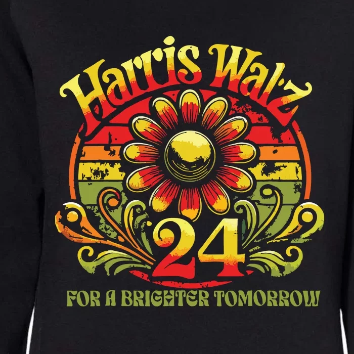 Harris Waltz 2024 Election Kamala Harris Tim Waltz 2024 Womens California Wash Sweatshirt