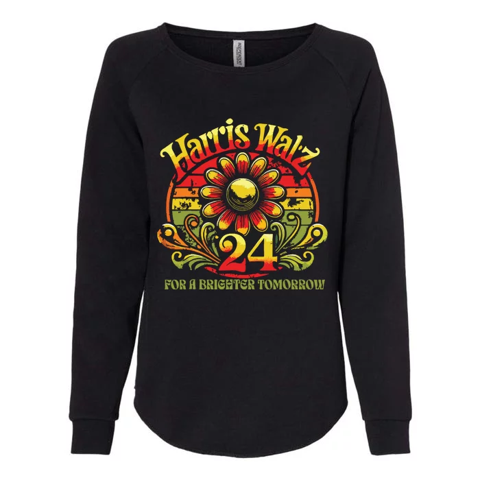 Harris Waltz 2024 Election Kamala Harris Tim Waltz 2024 Womens California Wash Sweatshirt