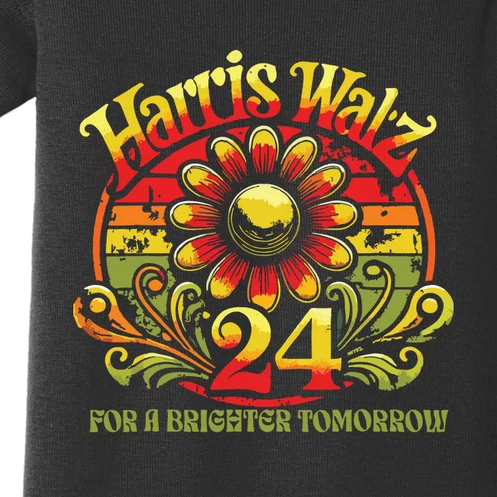 Harris Waltz 2024 Election Kamala Harris Tim Waltz 2024 Baby Bodysuit