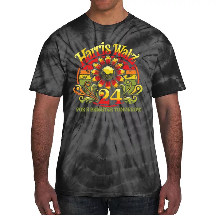 Harris Waltz 2024 Election Kamala Harris Tim Waltz 2024 Tie-Dye T-Shirt