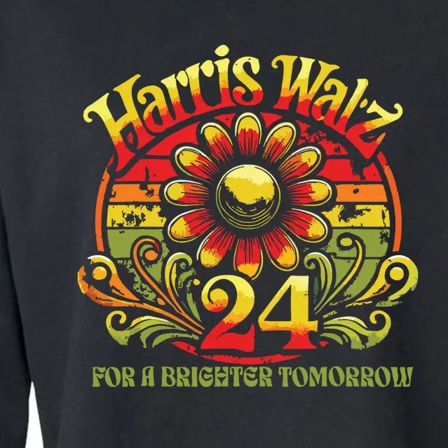 Harris Waltz 2024 Election Kamala Harris Tim Waltz 2024 Cropped Pullover Crew