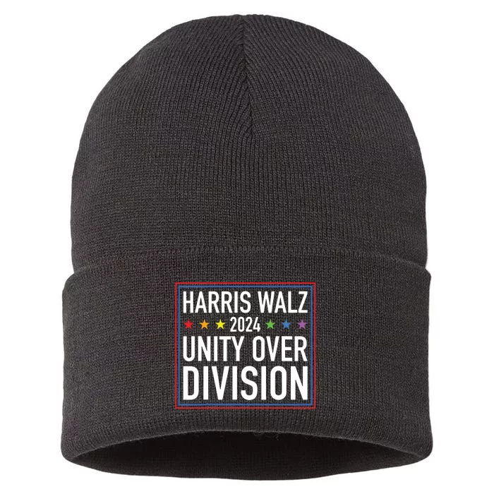 Harris Waltz 2024 Unity Over Division Sustainable Knit Beanie