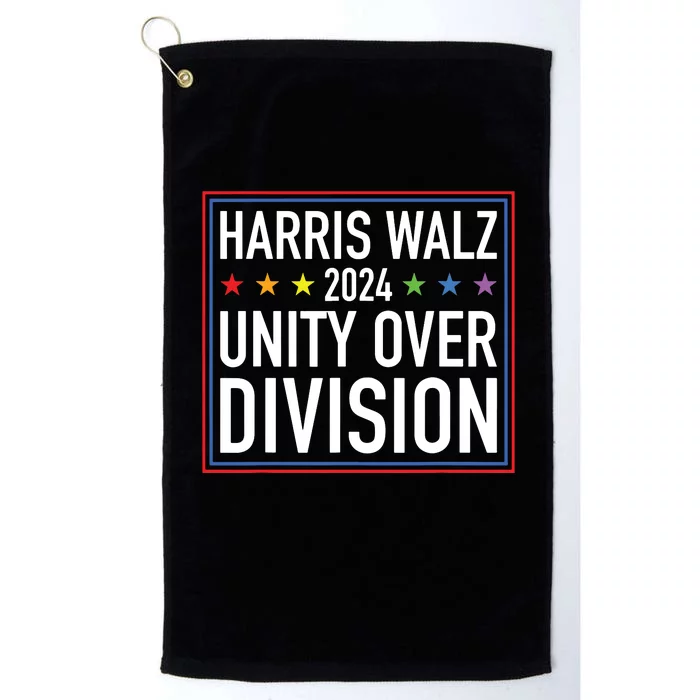 Harris Waltz 2024 Unity Over Division Platinum Collection Golf Towel