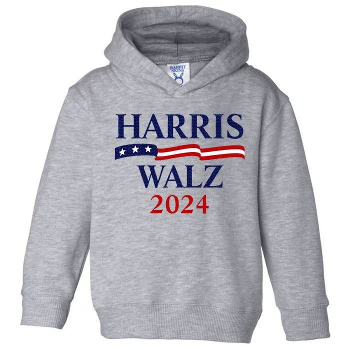 Harris Waltz 2024 Usa Harris Walz 2024 Toddler Hoodie