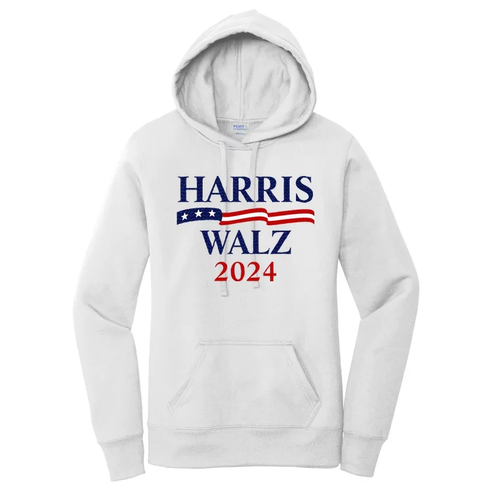 Harris Waltz 2024 Usa Harris Walz 2024 Women's Pullover Hoodie