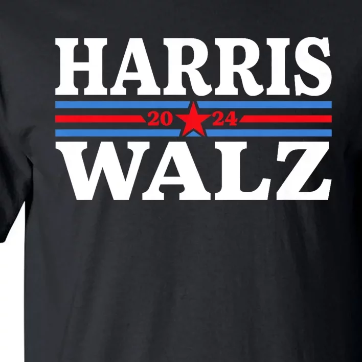 Harris Waltz 2024 Election Kamala Harris Tim Waltz 2024 Tall T-Shirt