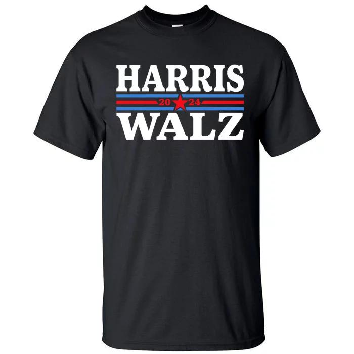 Harris Waltz 2024 Election Kamala Harris Tim Waltz 2024 Tall T-Shirt