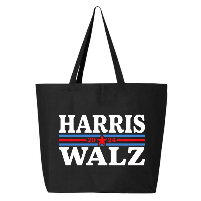 Harris Waltz 2024 Election Kamala Harris Tim Waltz 2024 25L Jumbo Tote