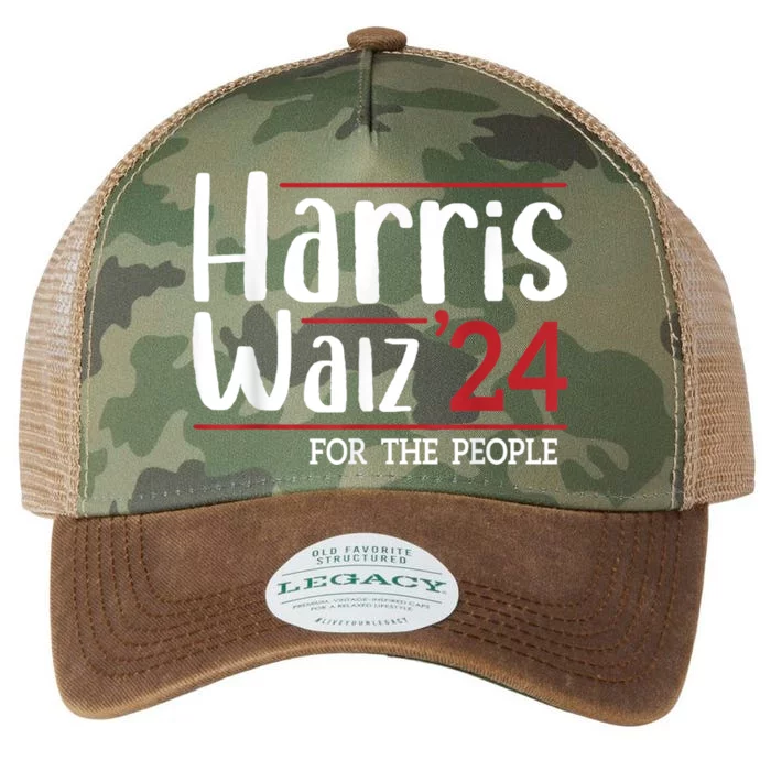 Harris Walz 2024 Harris Waltz 2024 Legacy Tie Dye Trucker Hat