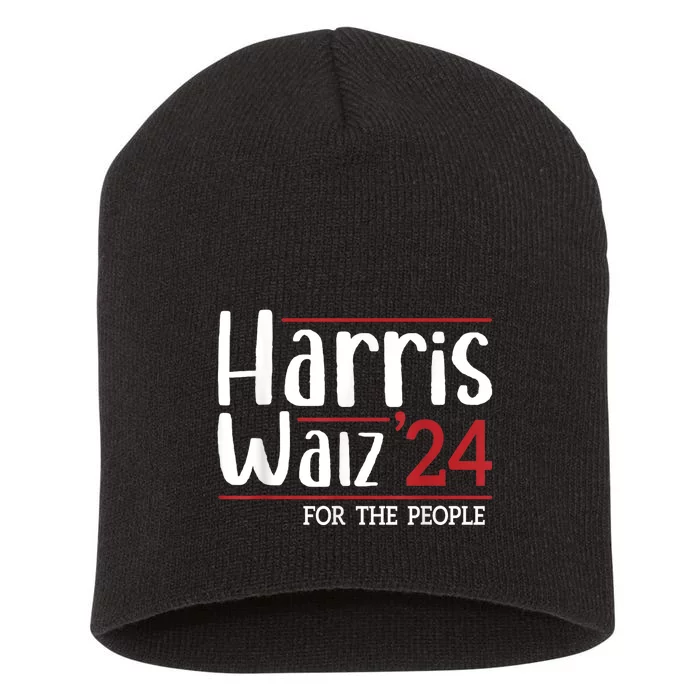 Harris Walz 2024 Harris Waltz 2024 Short Acrylic Beanie