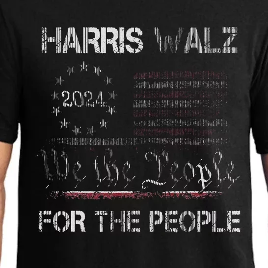 Harris Waltz 2024 For The People Kamala Harris Tim Waltz Pajama Set