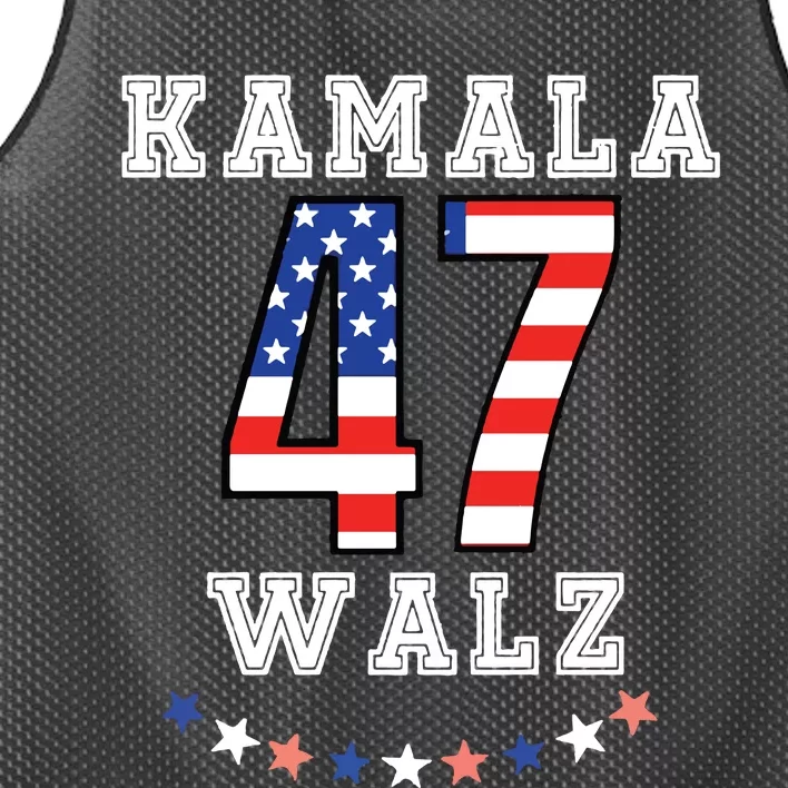 Harris Walz 2024 Kamala Rally Mesh Reversible Basketball Jersey Tank