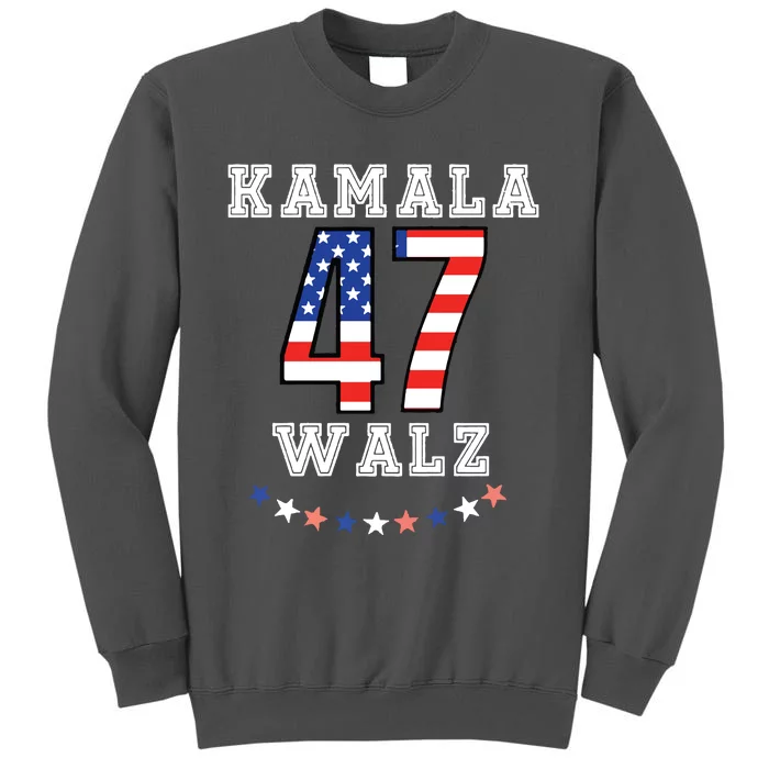 Harris Walz 2024 Kamala Rally Tall Sweatshirt