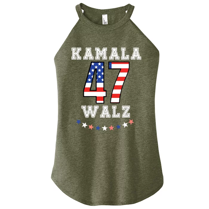 Harris Walz 2024 Kamala Rally Women’s Perfect Tri Rocker Tank