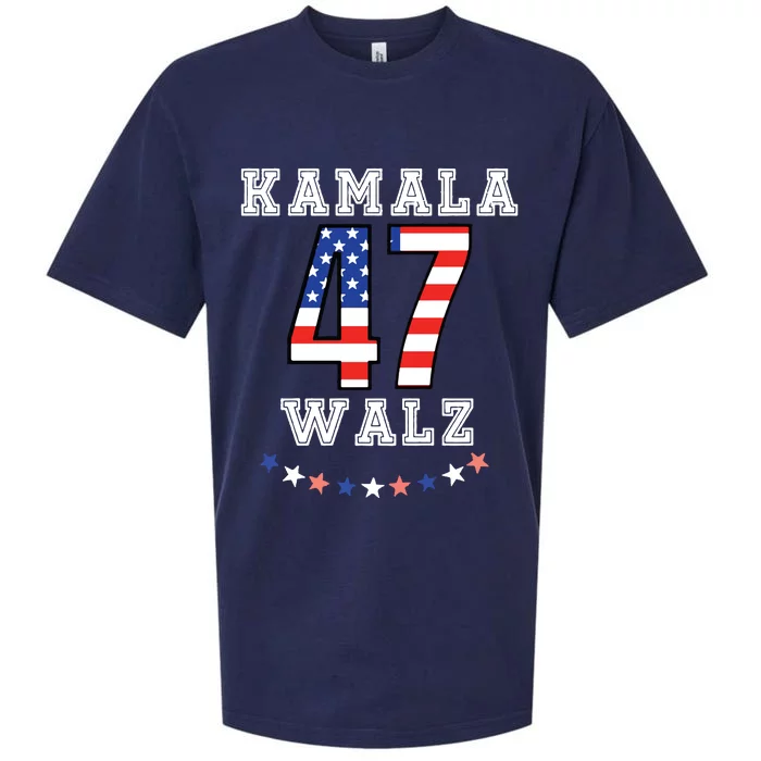 Harris Walz 2024 Kamala Rally Sueded Cloud Jersey T-Shirt