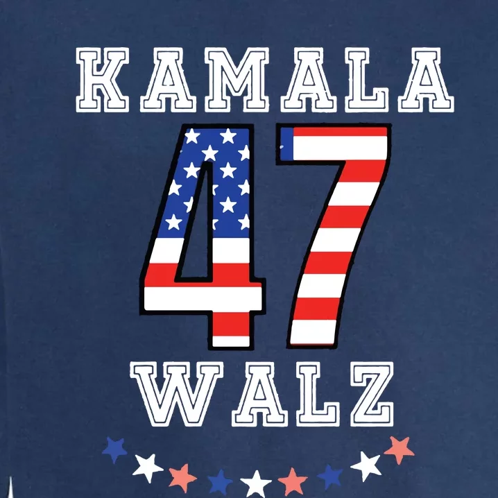 Harris Walz 2024 Kamala Rally Garment-Dyed Sweatshirt