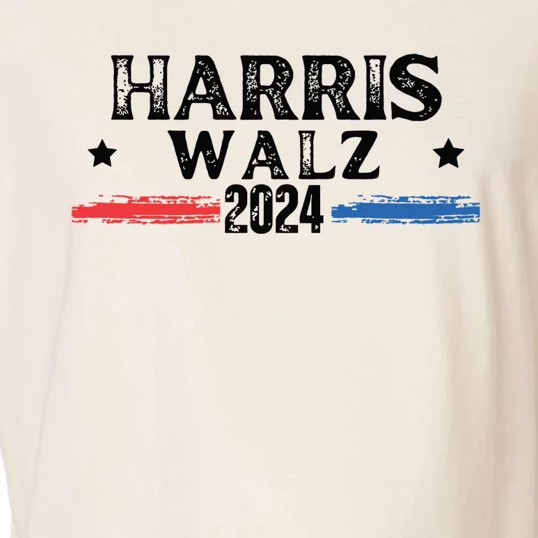 Harris Walz 2024 Kamala Rally Garment-Dyed Women's Muscle Tee