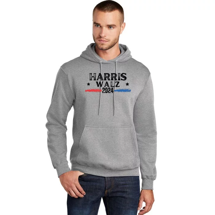 Harris Walz 2024 Kamala Rally Tall Hoodie