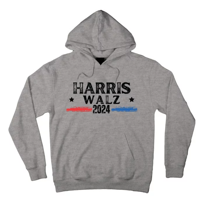 Harris Walz 2024 Kamala Rally Tall Hoodie