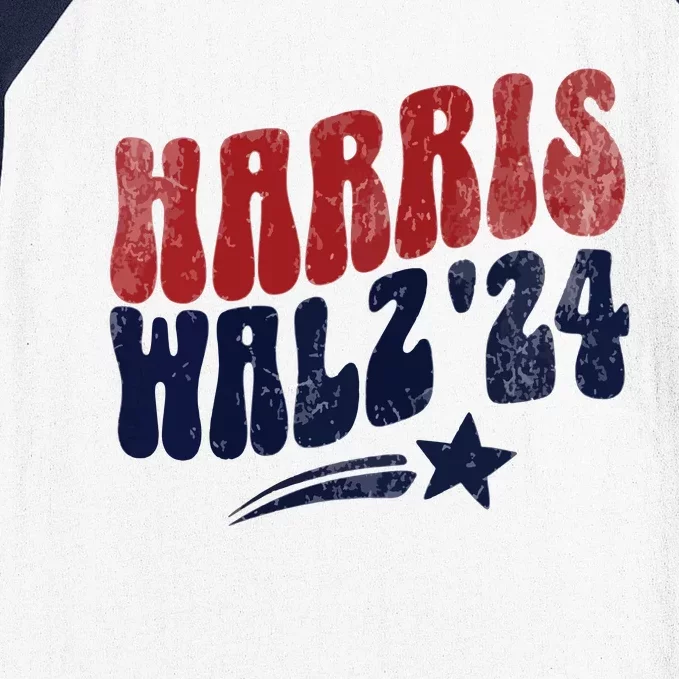 Harris Walz 2024 Kamala Harris Social Club Baseball Sleeve Shirt