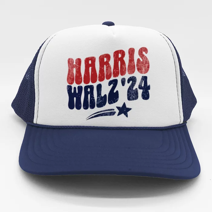 Harris Walz 2024 Kamala Harris Social Club Trucker Hat