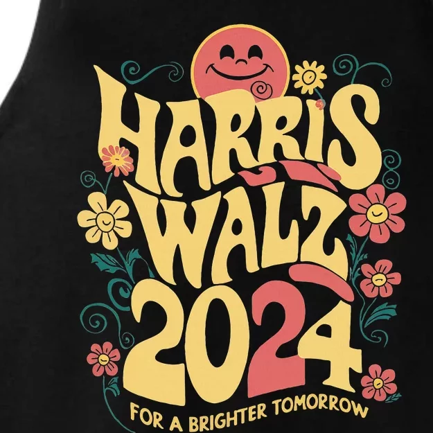 Harris Walz 2024 Ladies Tri-Blend Wicking Tank