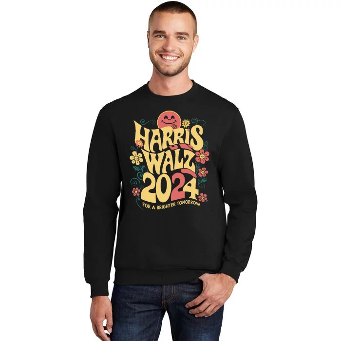 Harris Walz 2024 Tall Sweatshirt