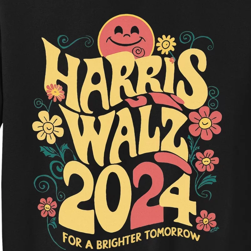 Harris Walz 2024 Tall Sweatshirt