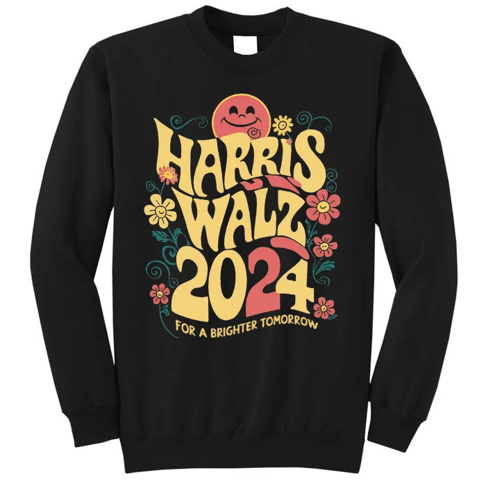 Harris Walz 2024 Tall Sweatshirt