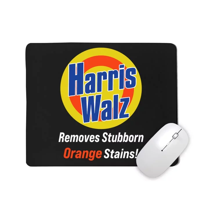 Harris Waltz 2024 Remove Stubborn Orange Stains Mousepad