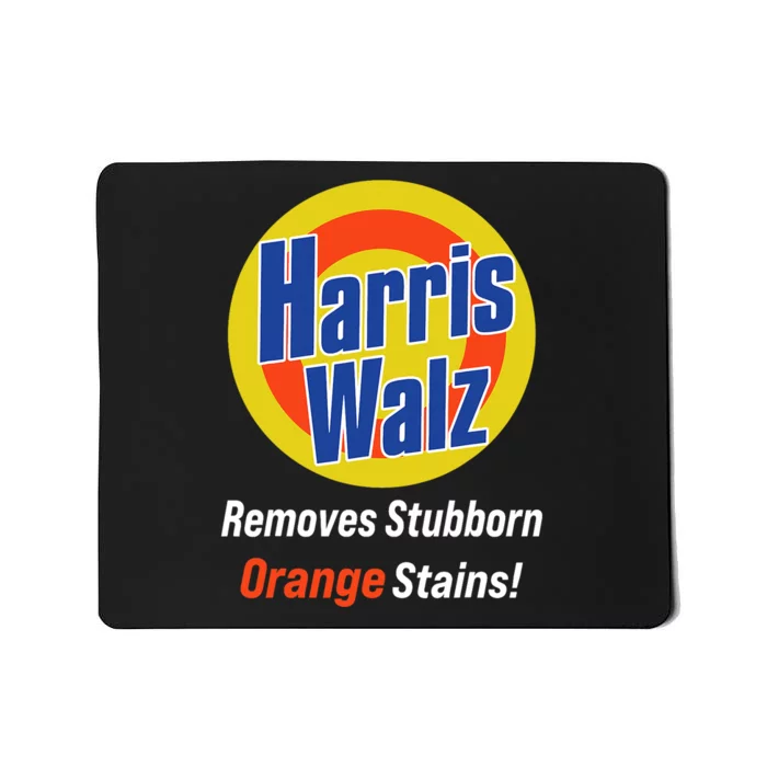 Harris Waltz 2024 Remove Stubborn Orange Stains Mousepad